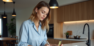 Calcul espacement suspensions : dimensions idéales et conseils pratiques Decoratrice intérieure mesure luminaires cuisine moderne