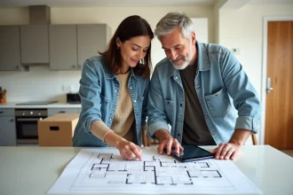 Planification des étapes pour rénover une maison avec budget et priorités
