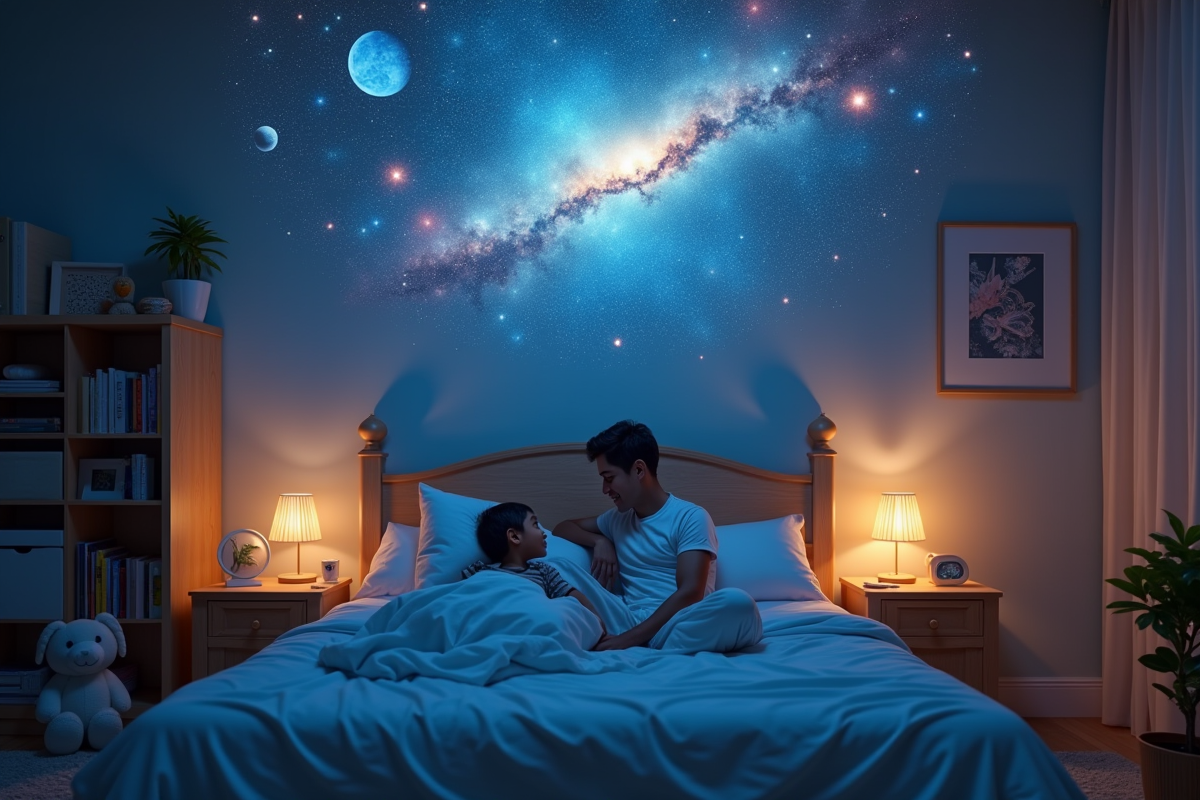 étoiles chambre